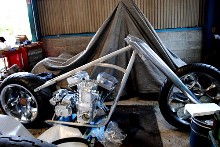 ALUMINUME SOFTAILE FRAME/ENGINE1